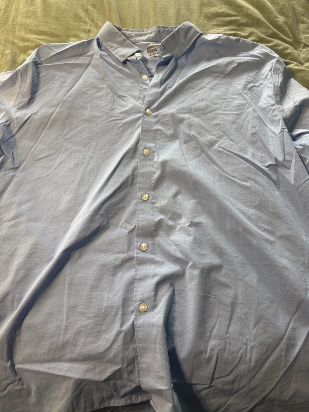 Van Heusen Light Blue Men’s Dress Shirt XXL